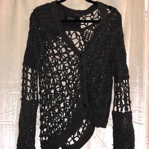 ALLSAINTS hand crocheted summer court cardigan.